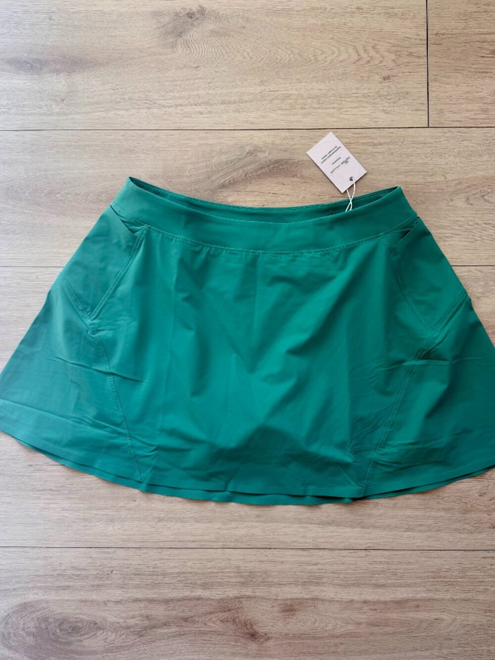 NEW! Peter Millar Crown Sport Bingham Golf/Tennis Skirt in "Field Green" Size L